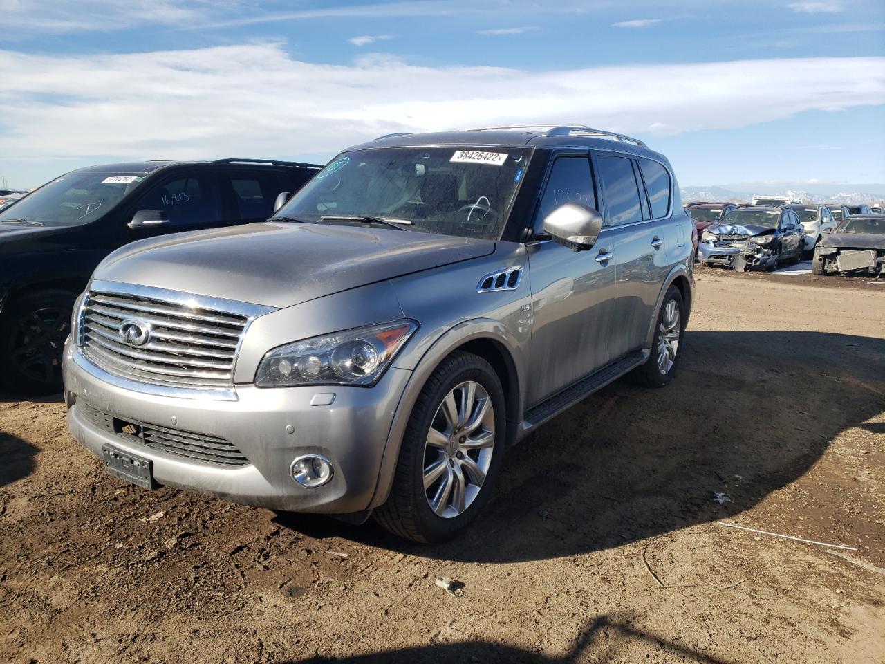 Photo 2 from auction – 2014 INFINITI QX80 with VIN JN8AZ2NC5E9350806