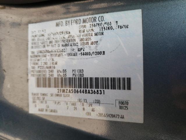 Photo 10 from auction – 2004 FORD FREESTAR S with VIN 2FMZA50644BA36831