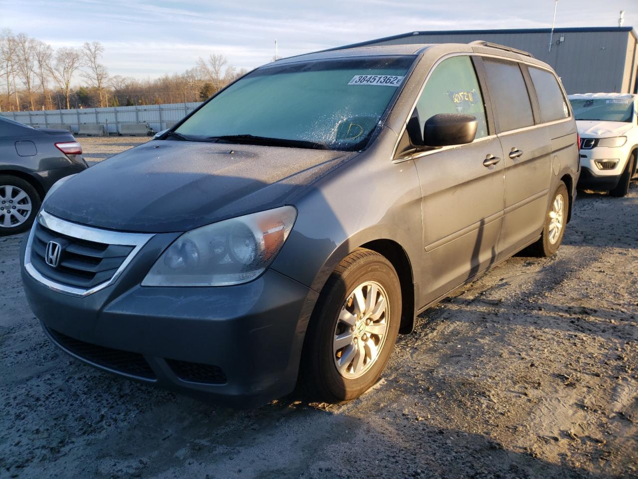 Photo 2 from auction – 2010 HONDA ODYSSEY EX with VIN 5FNRL3H78AB098635