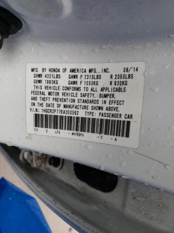 Photo 10 from auction – 2014 HONDA ACCORD EX with VIN 1HGCR2F77EA300592