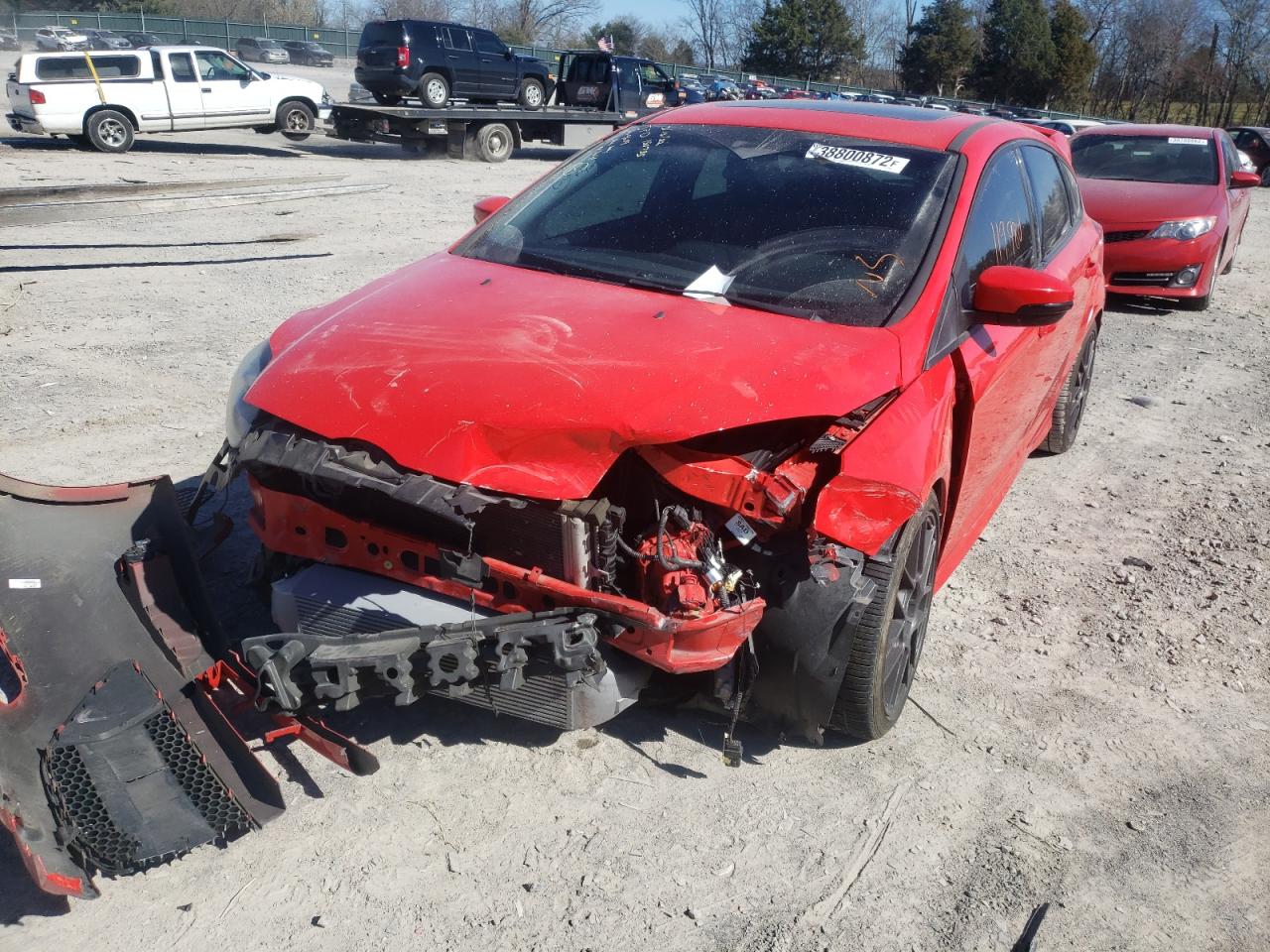 Photo 2 from auction – 2013 FORD FOCUS ST with VIN 1FADP3L92DL249659