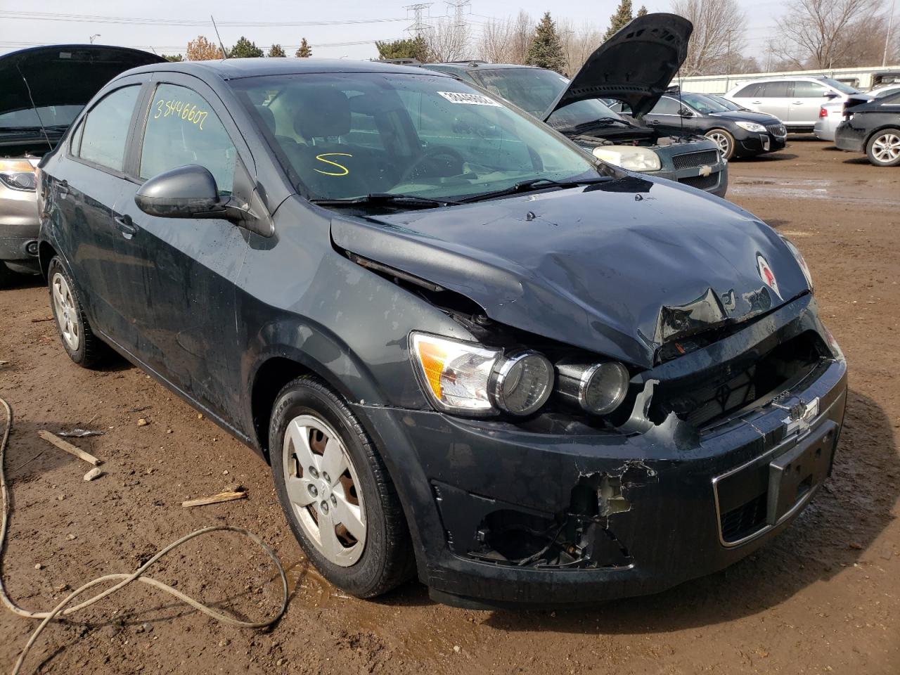 CHEVROLET SONIC LS 2014 with VIN 1G1JA5SH2E4116200 - Photo from auction