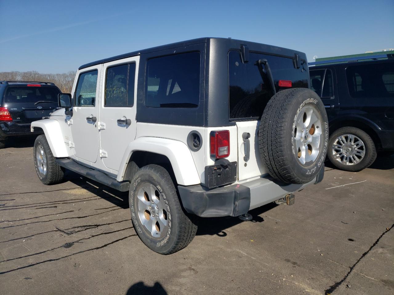 Photo 3 from auction – 2013 JEEP WRANGLER U with VIN 1C4HJWEG9DL543442