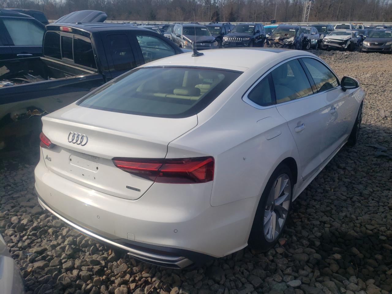 Photo 4 from auction – 2021 AUDI A5 PREMIUM with VIN WAUABCF51MA044590