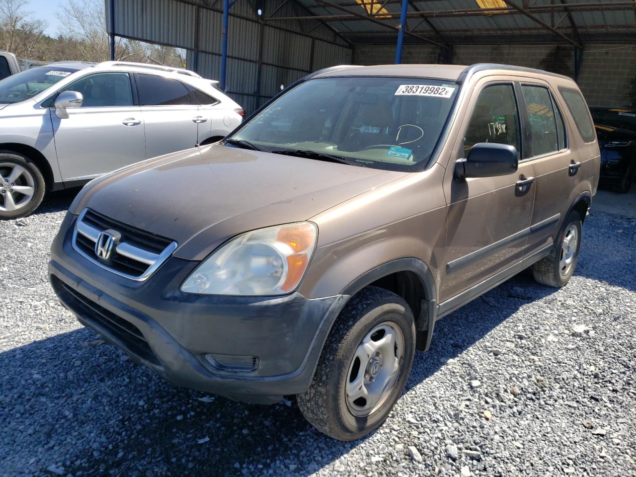 Photo 2 from auction – 2002 HONDA CR-V LX with VIN JHLRD78592C052087