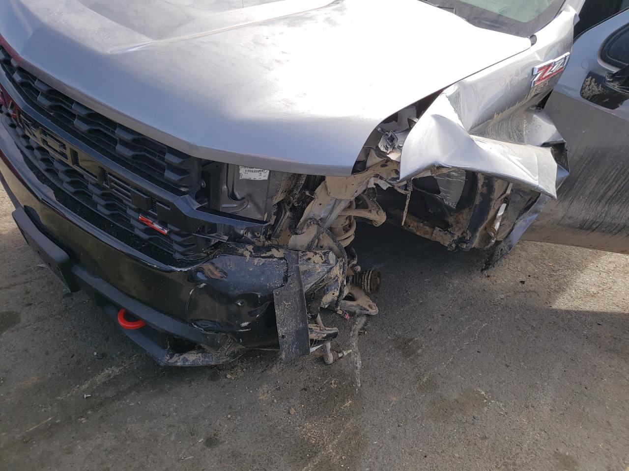 Photo 9 from auction – 2021 CHEVROLET SILVERADO with VIN 1GCPYCEF0MZ345875