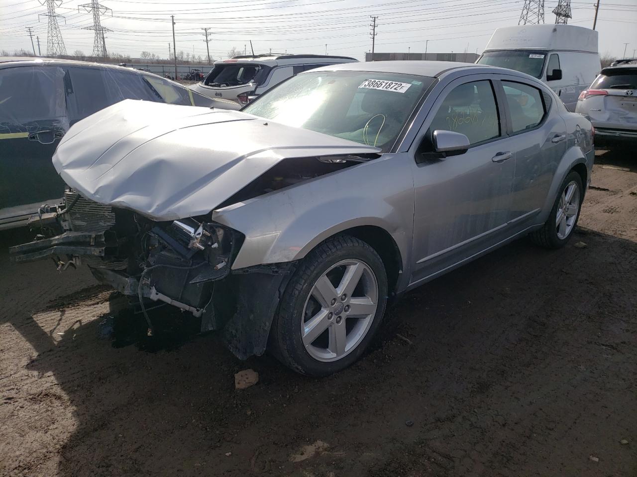 Photo 2 from auction – 2013 DODGE AVENGER SX with VIN 1C3CDZCB6DN687744