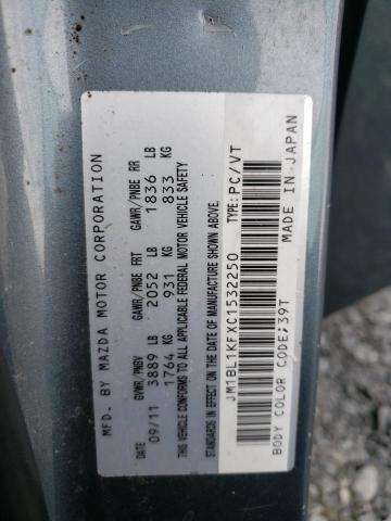 Photo 10 from auction – 2012 MAZDA 3 I with VIN JM1BL1KFXC1532250