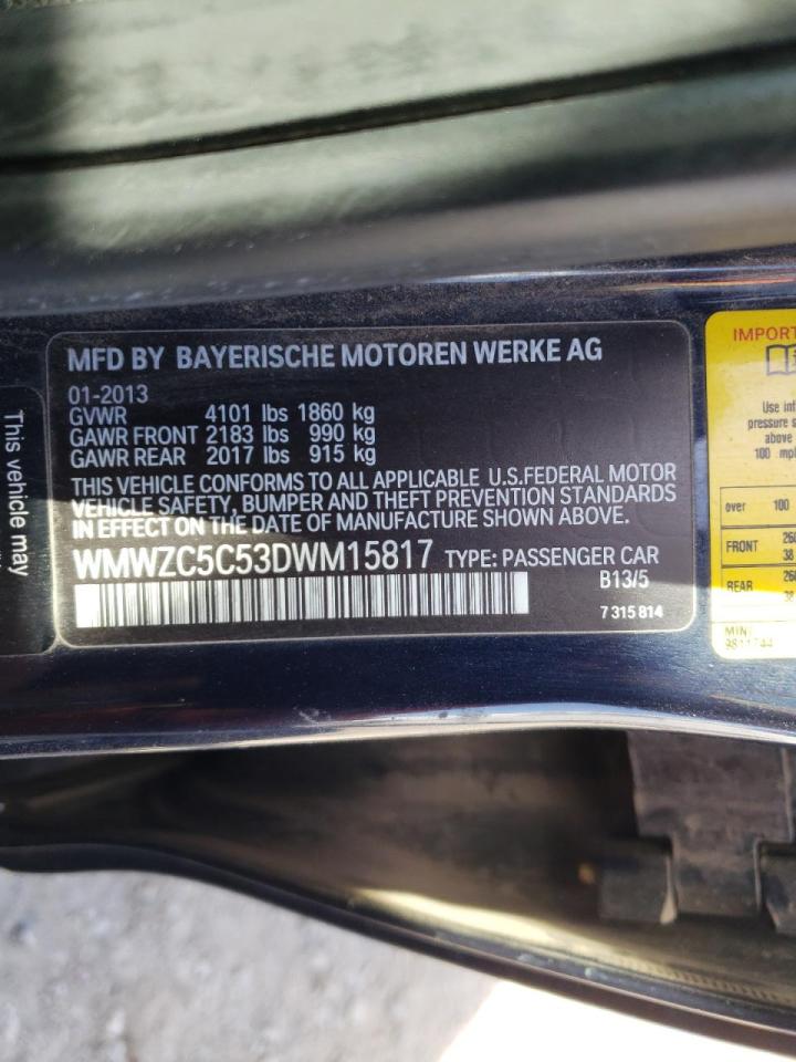 Photo 10 from auction – 2013 MINI COOPER S C with VIN WMWZC5C53DWM15817