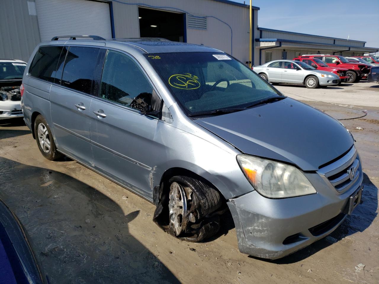 HONDA ODYSSEY EX 2007 with VIN 5FNRL38767B024798 - Photo from auction