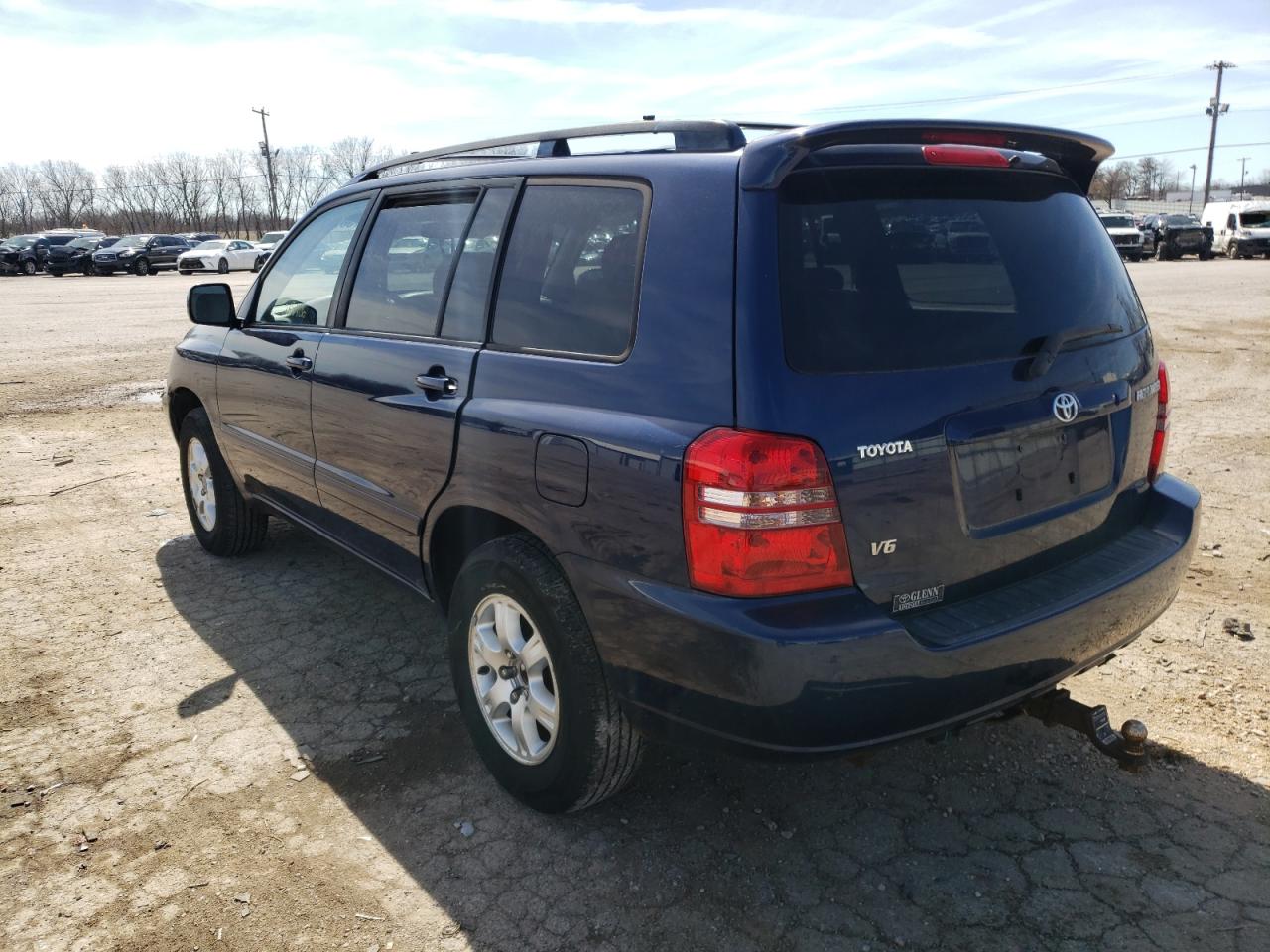 Photo 3 from auction – 2002 TOYOTA HIGHLANDER with VIN JTEHF21A320067811