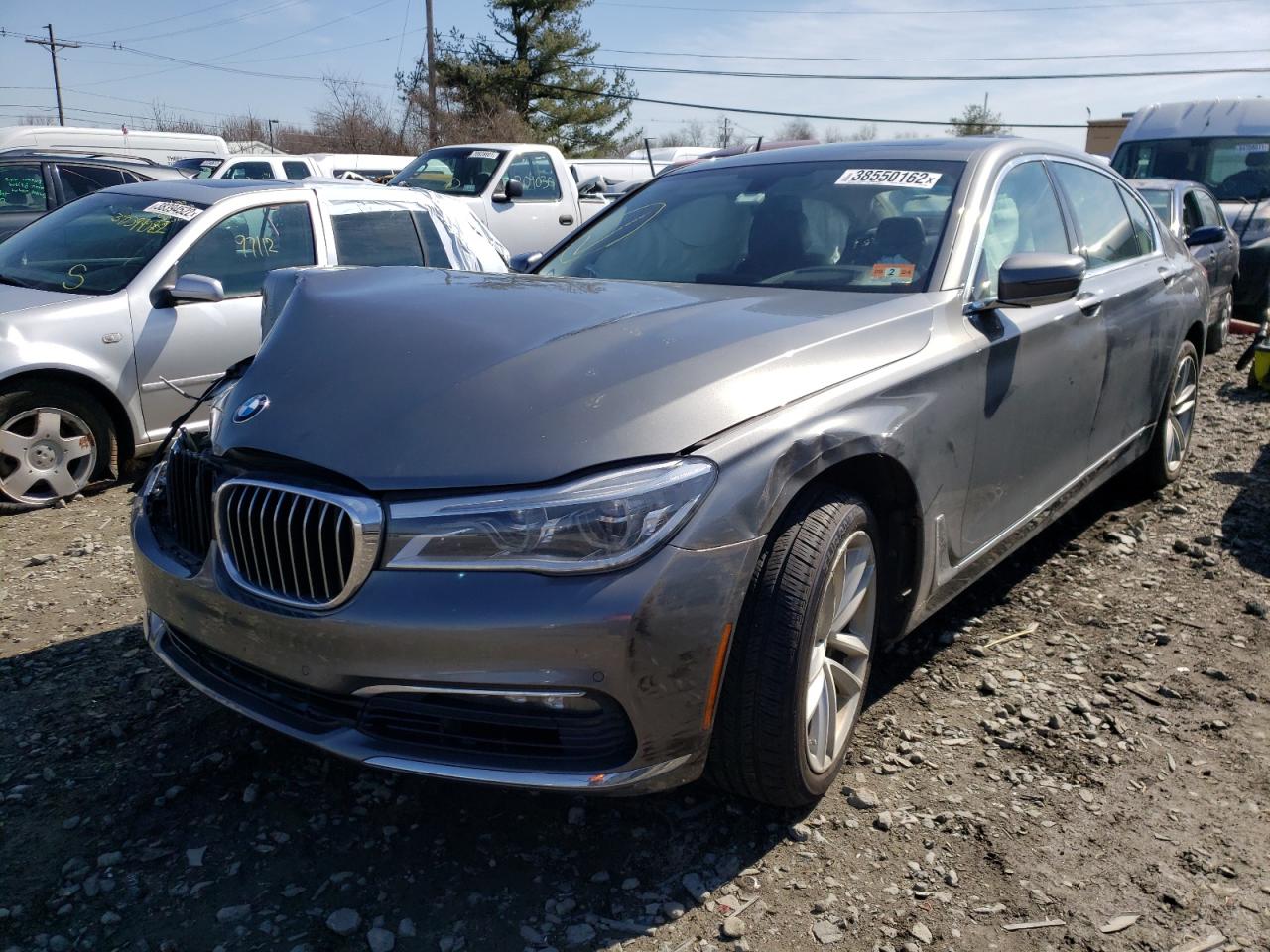 Photo 2 from auction – 2016 BMW 750 XI with VIN WBA7F2C58GG417350