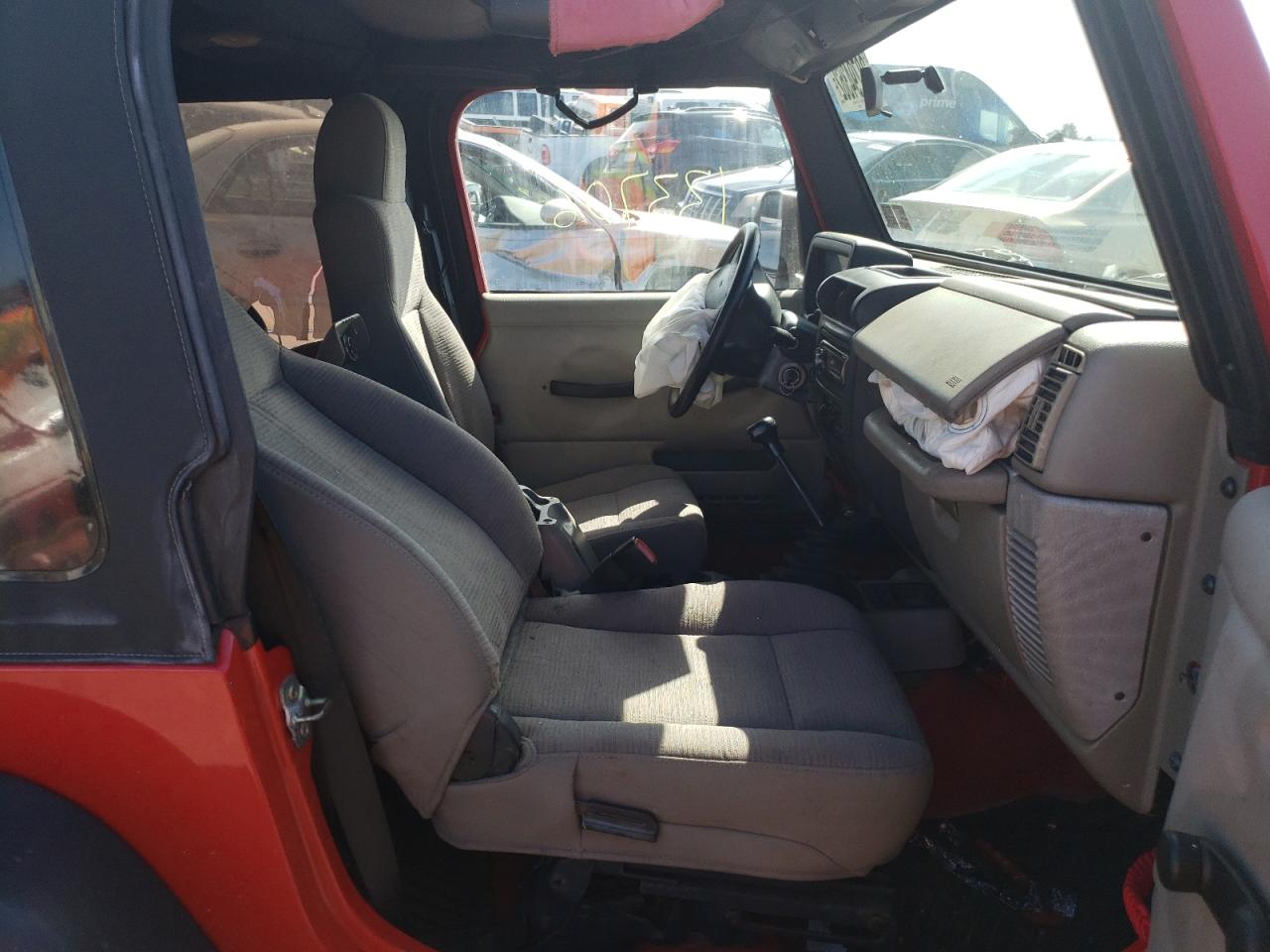 Photo 5 from auction – 2003 JEEP WRANGLER C with VIN 1J4FA39S63P375832