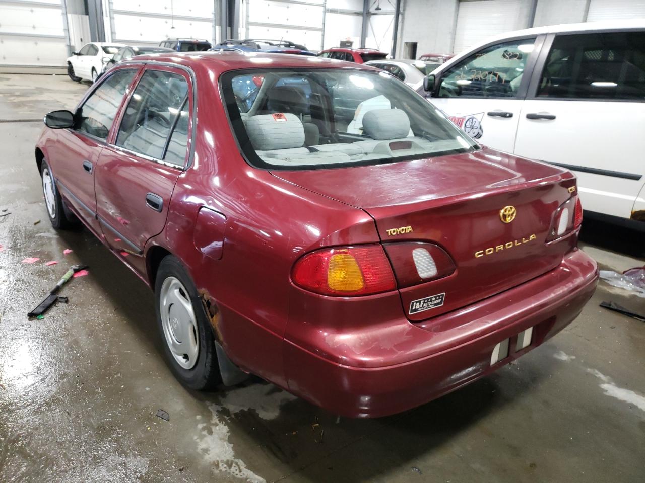 Photo 3 from auction – 2000 TOYOTA COROLLA VE with VIN 2T1BR12E9YC337541