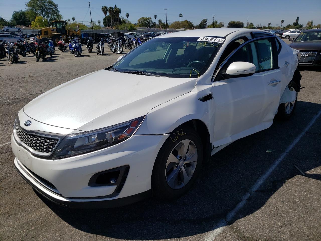 Photo 2 from auction – 2016 KIA OPTIMA HYB with VIN KNAGM4AD9G5094580