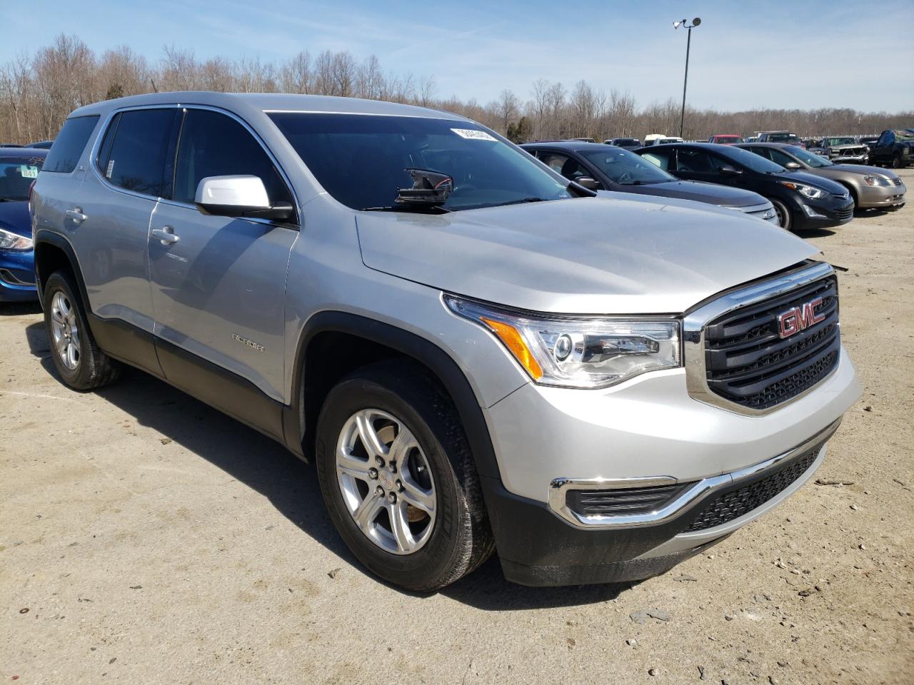 GMC ACADIA 2018 with VIN 1GKKNKLA2JZ227203 - Photo from auction