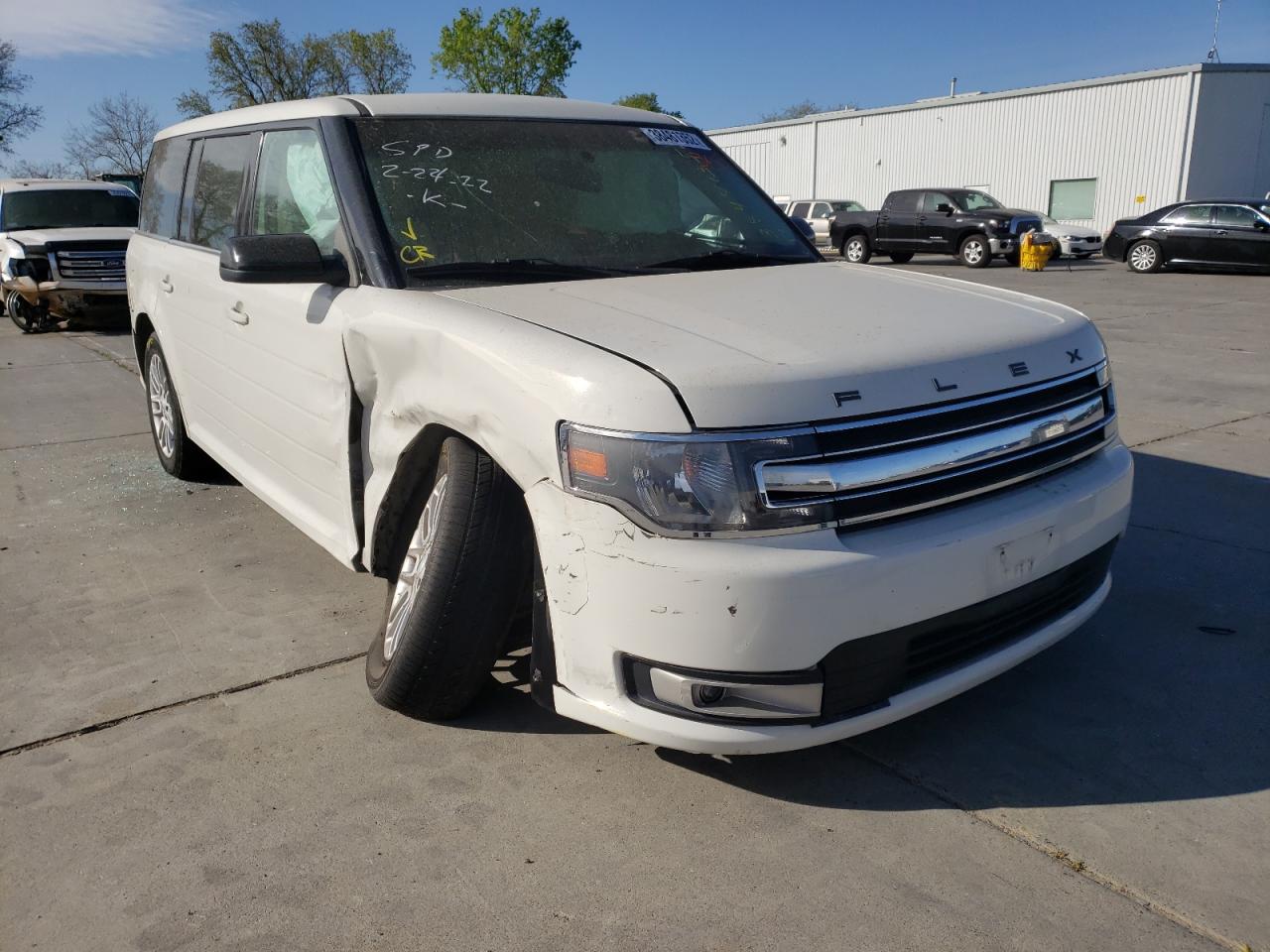 FORD FLEX SEL 2013 with VIN 2FMGK5C85DBD29039 - Photo from auction