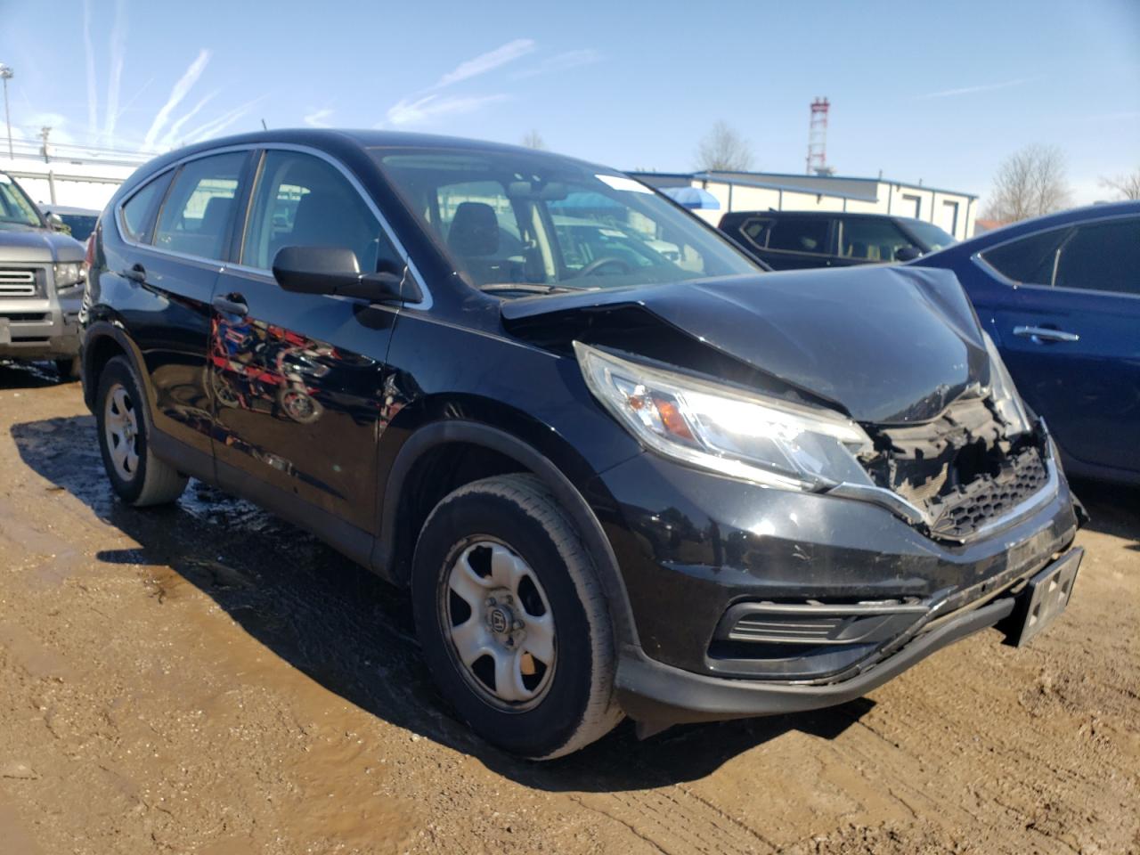 Photo 1 from auction – 2016 HONDA CR-V LX with VIN 2HKRM3H39GH539211