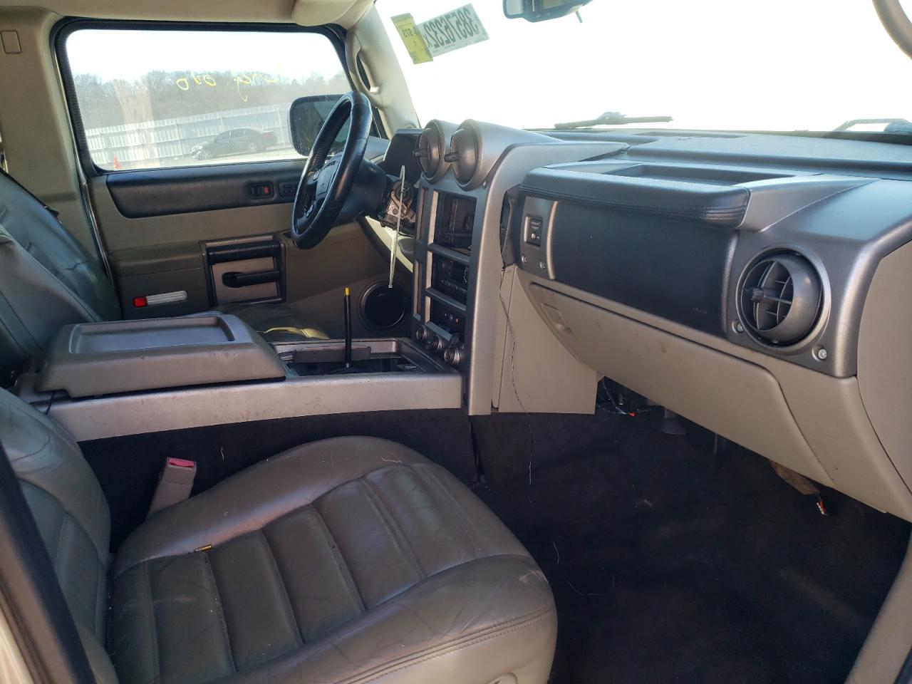 Photo 5 from auction – 2003 HUMMER H2 with VIN 5GRGN23U53H138177