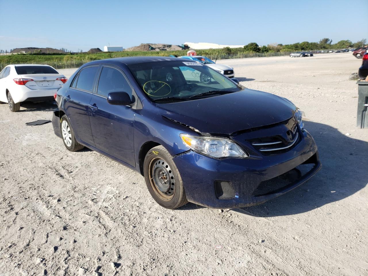 TOYOTA COROLLA BA 2013 with VIN 2T1BU4EE1DC922216 - Photo from auction