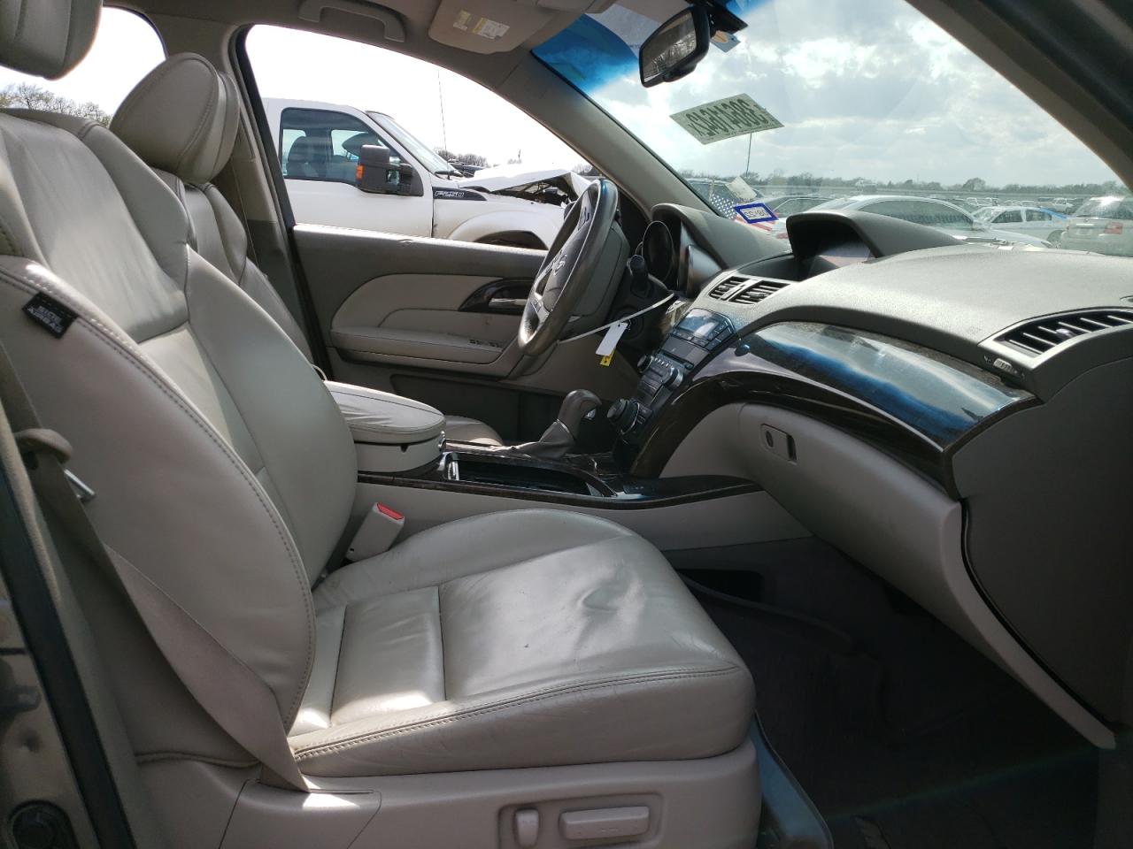 Photo 5 from auction – 2011 ACURA MDX TECHNO with VIN 2HNYD2H62BH517420