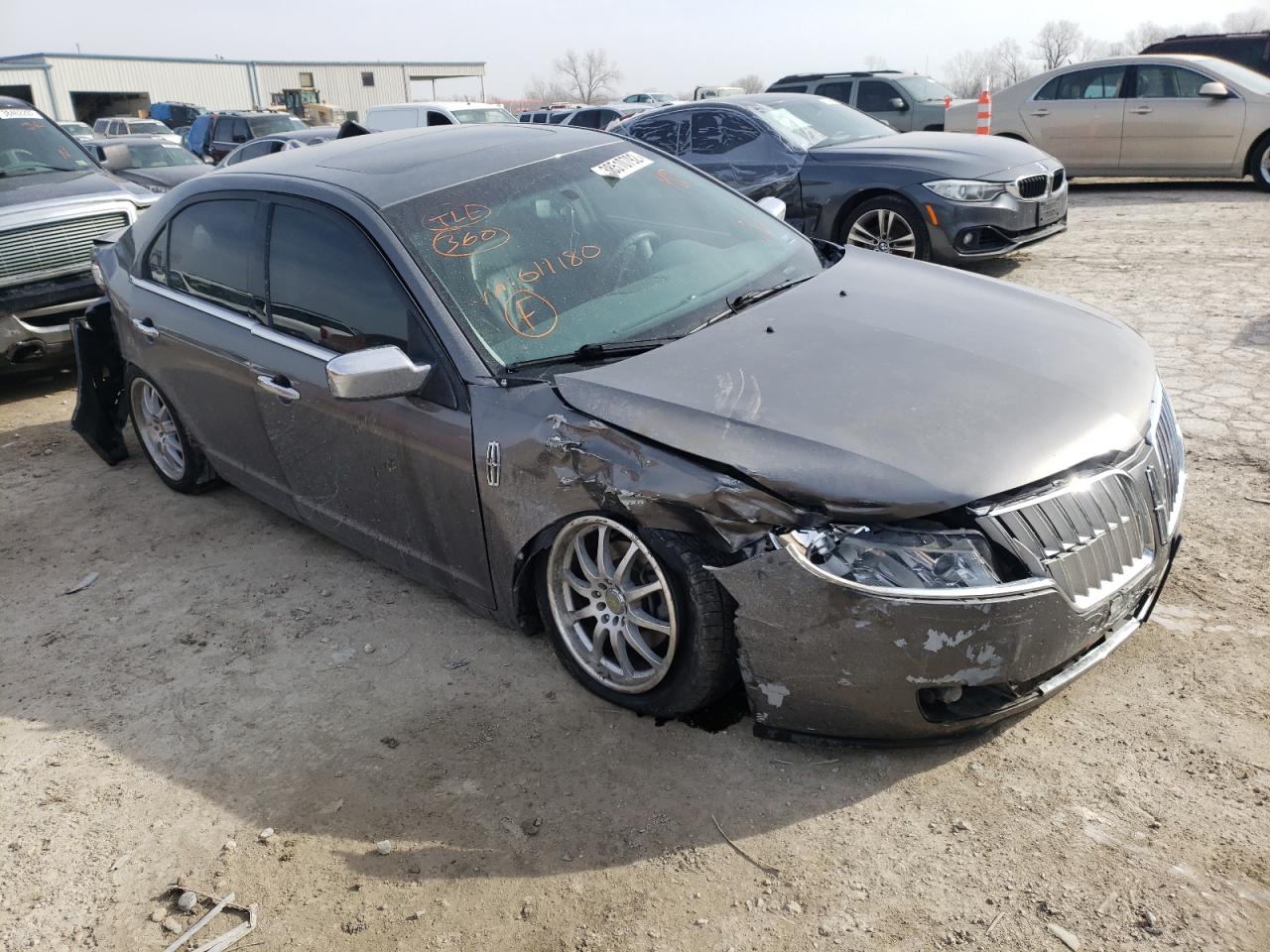 LINCOLN MKZ 2010 with VIN 3LNHL2JC8AR611180 - Photo from auction
