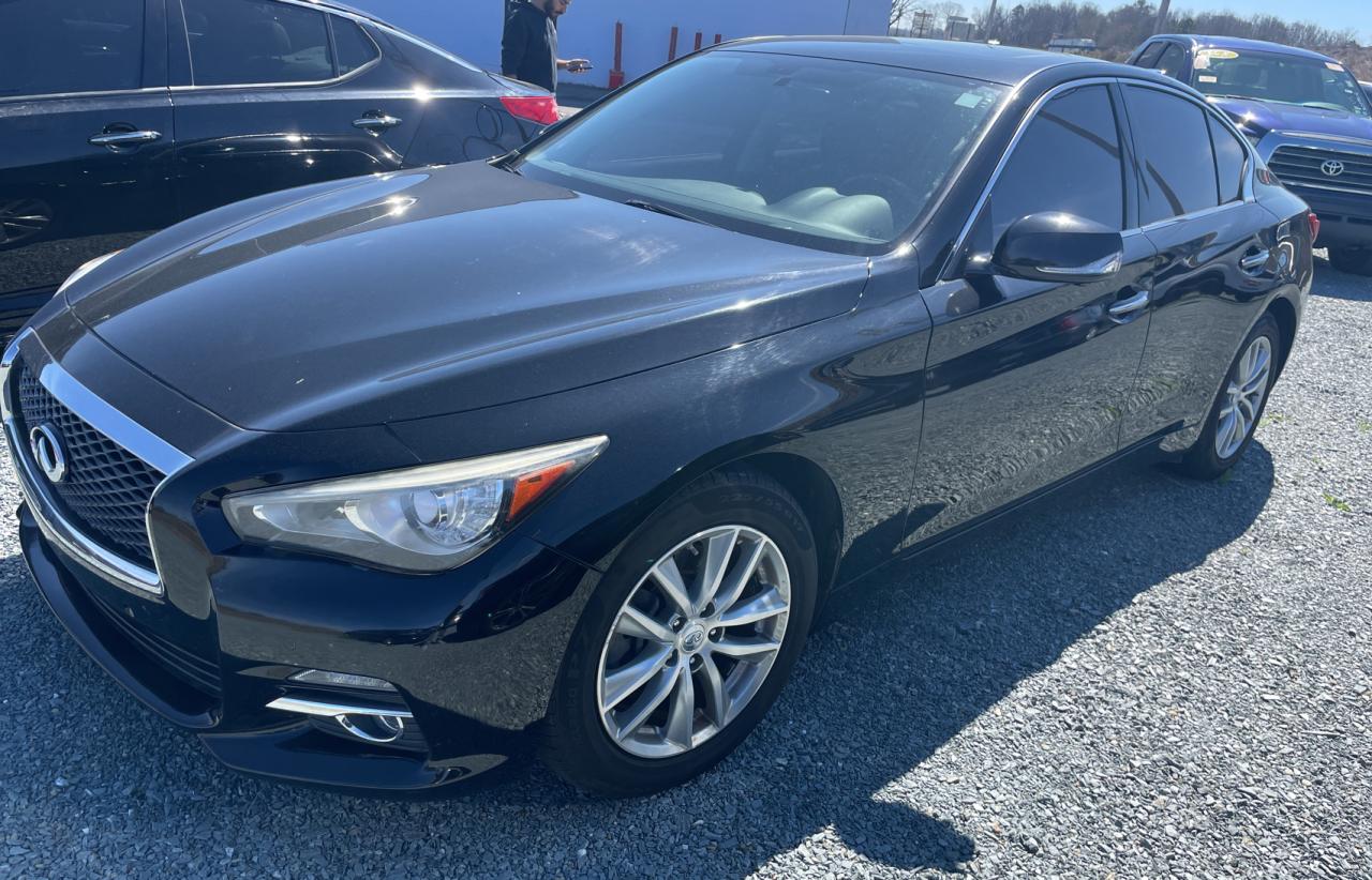 Photo 2 from auction – 2014 INFINITI Q50 BASE with VIN JN1BV7AR0EM698015