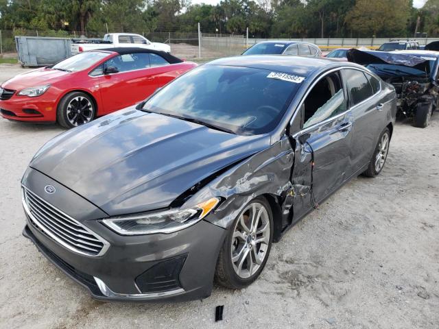 Photo 2 from auction – 2019 FORD FUSION SEL with VIN 3FA6P0CD9KR150606
