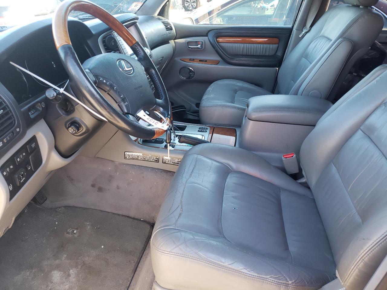 Photo 5 from auction – 2006 LEXUS LX 470 with VIN JTJHT00W264019985