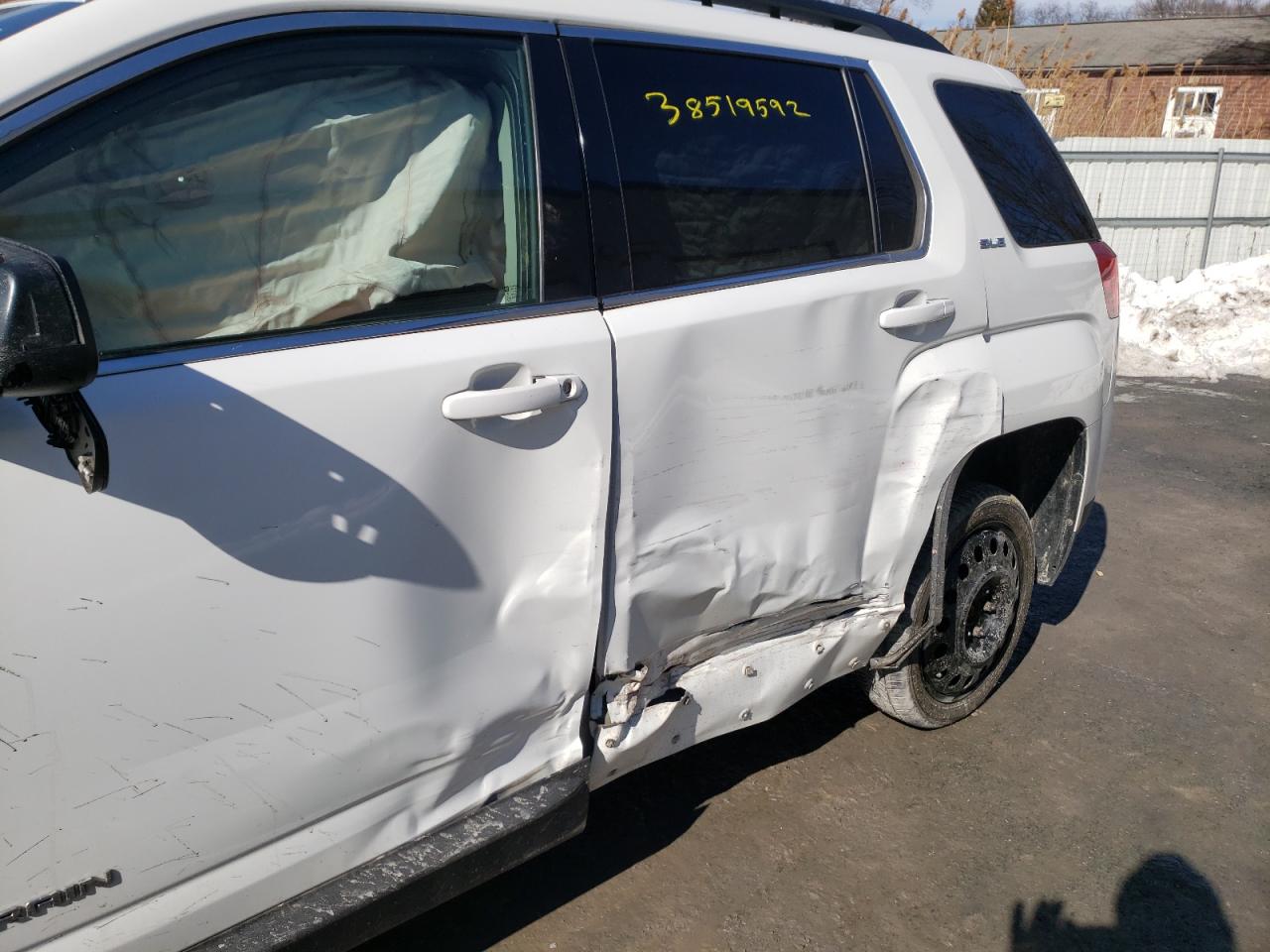 Photo 9 from auction – 2013 GMC TERRAIN SL with VIN 2GKFLTEK2D6341270