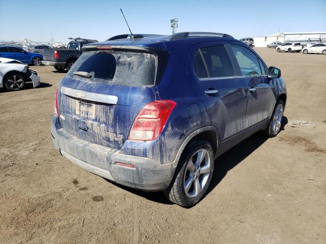 Photo 4 from auction – 2015 CHEVROLET TRAX LTZ with VIN 3GNCJTSBXFL231646