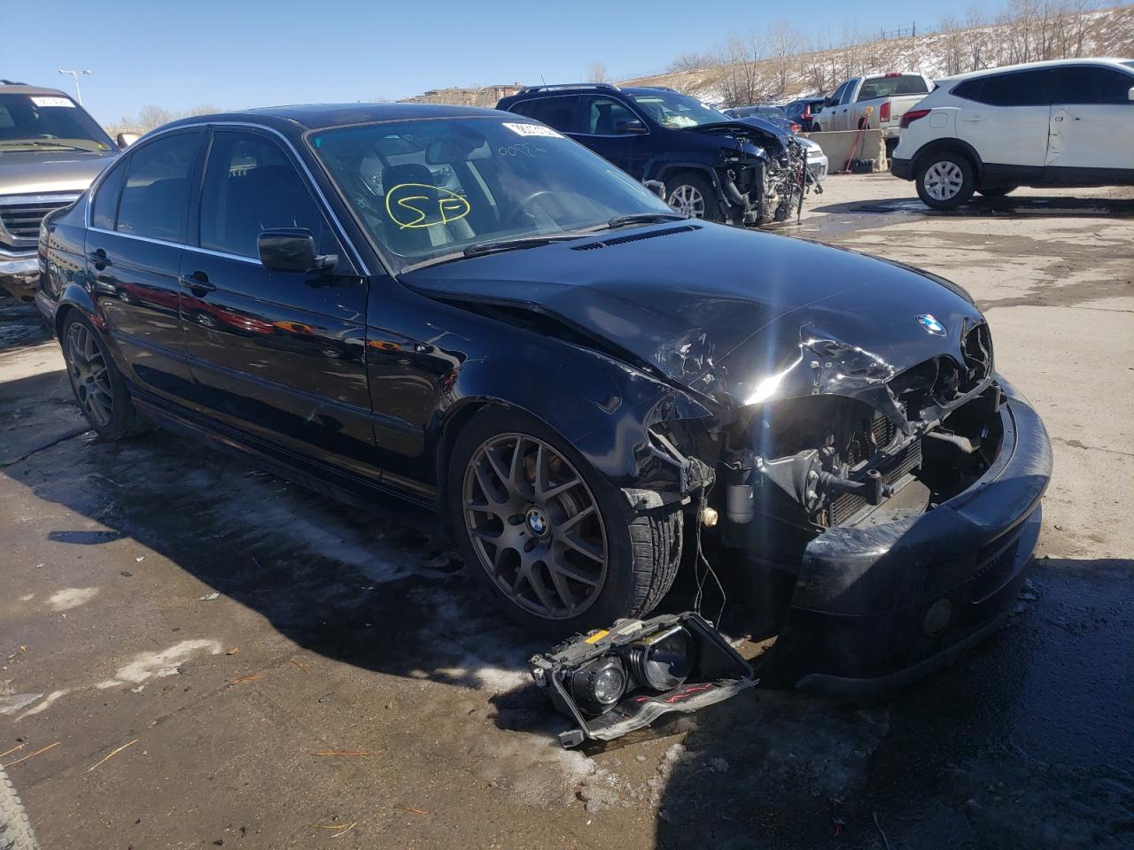 BMW 330 I 2004 with VIN WBAEV53414KM35149 - Photo from auction