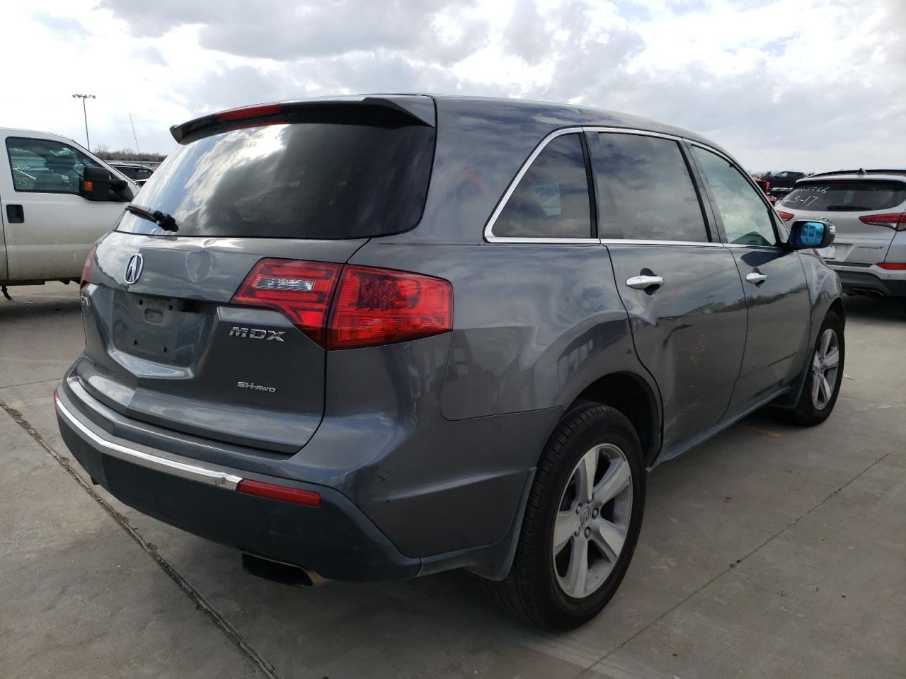 Photo 4 from auction – 2011 ACURA MDX TECHNO with VIN 2HNYD2H62BH517420