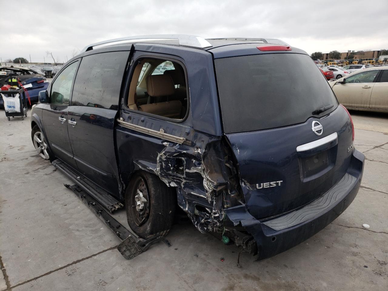 Photo 9 from auction – 2007 NISSAN QUEST S with VIN 5N1BV28U77N124417