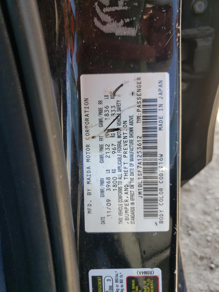 Photo 10 from auction – 2010 MAZDA 3 I with VIN JM1BL1SF7A1253612