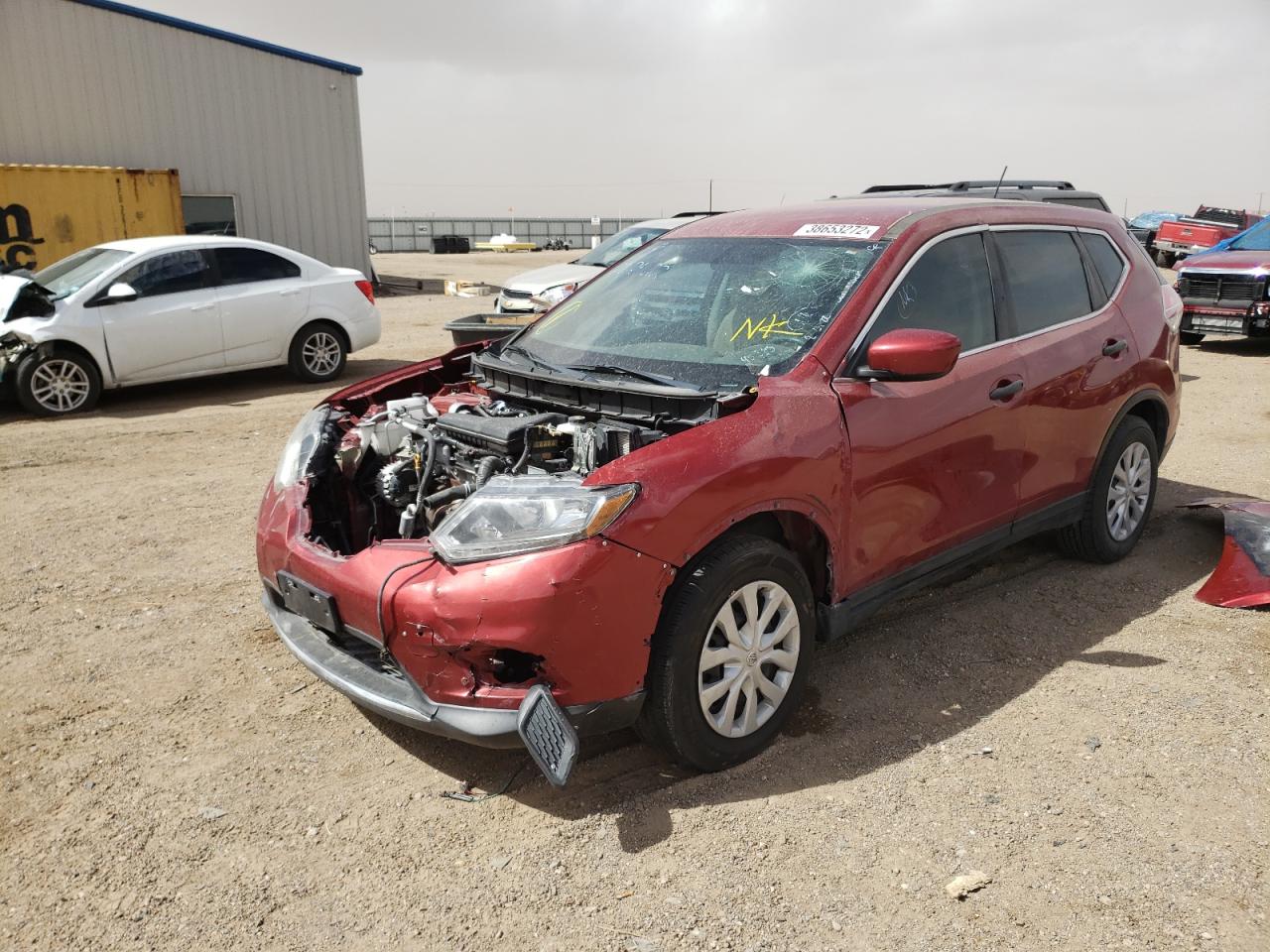 Photo 2 from auction – 2016 NISSAN ROGUE S with VIN 5N1AT2MT5GC811339