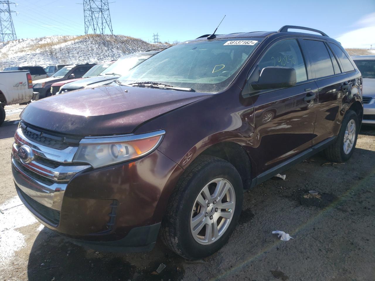 Photo 2 from auction – 2011 FORD EDGE SE with VIN 2FMDK3GC7BBA31076