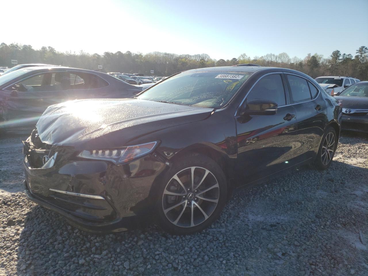 Photo 2 from auction – 2017 ACURA TLX TECH with VIN 19UUB3F55HA002804