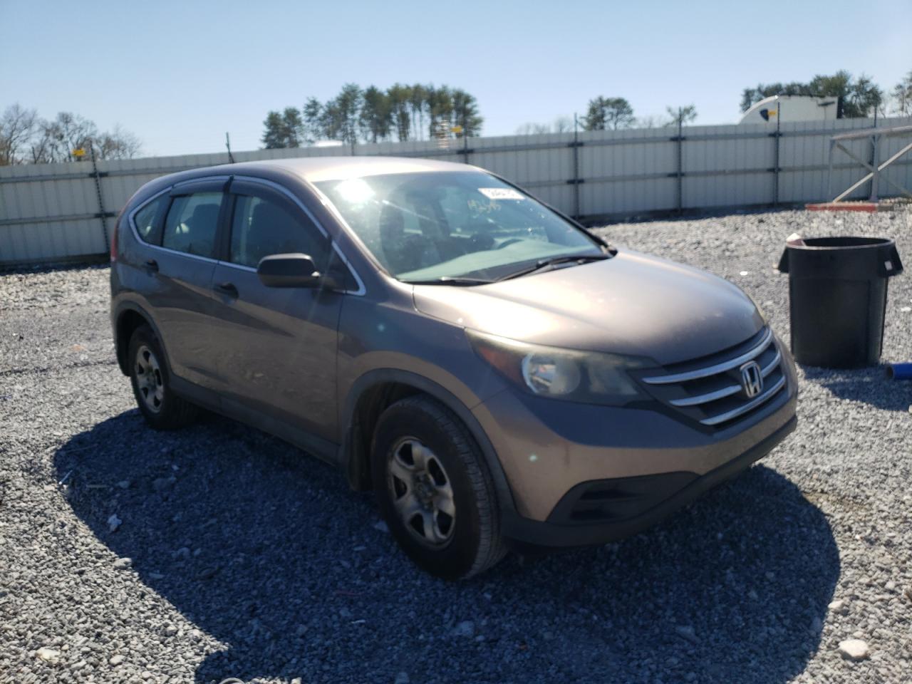 HONDA CR-V LX 2012 with VIN 5J6RM4H37CL054295 - Photo from auction