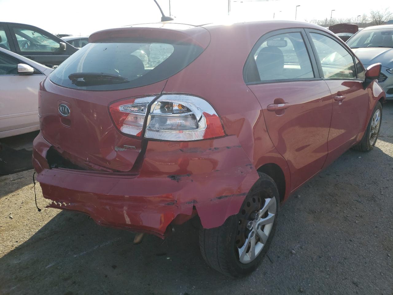 Photo 4 from auction – 2013 KIA RIO LX with VIN KNADM5A37D6117392