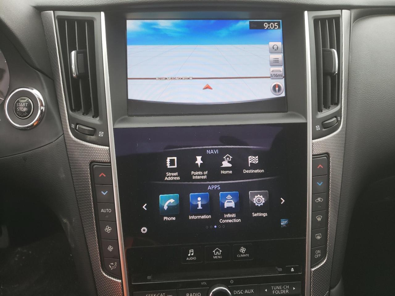 Photo 9 from auction – 2015 INFINITI Q50 BASE with VIN JN1BV7AR9FM419209