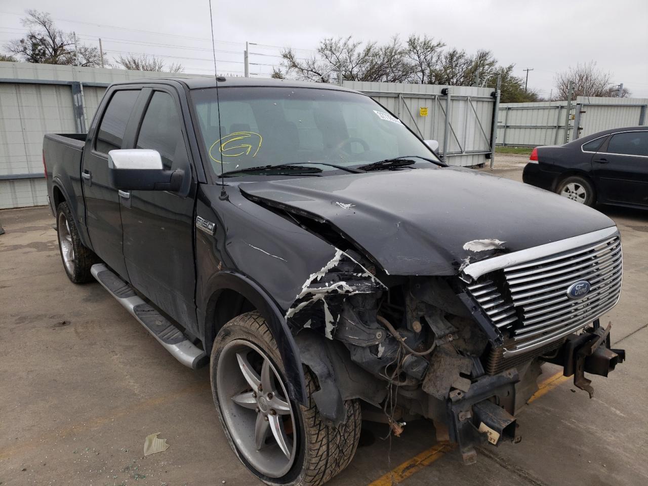FORD F150 SUPER 2007 with VIN 1FTPW12V87KC59507 - Photo from auction