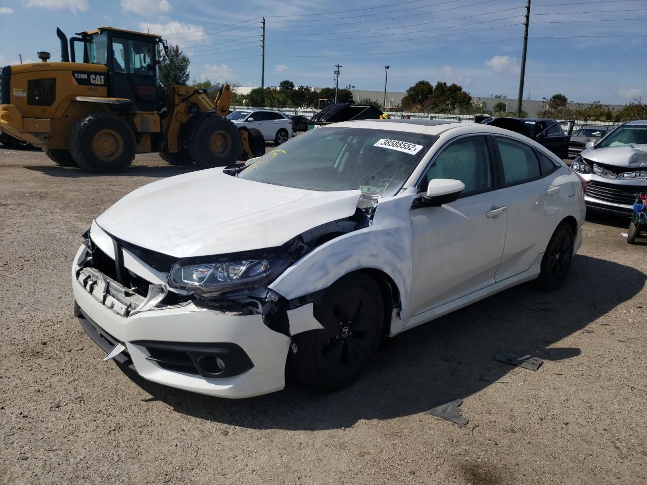 Photo 2 from auction – 2017 HONDA CIVIC EX with VIN 19XFC1F31HE203832