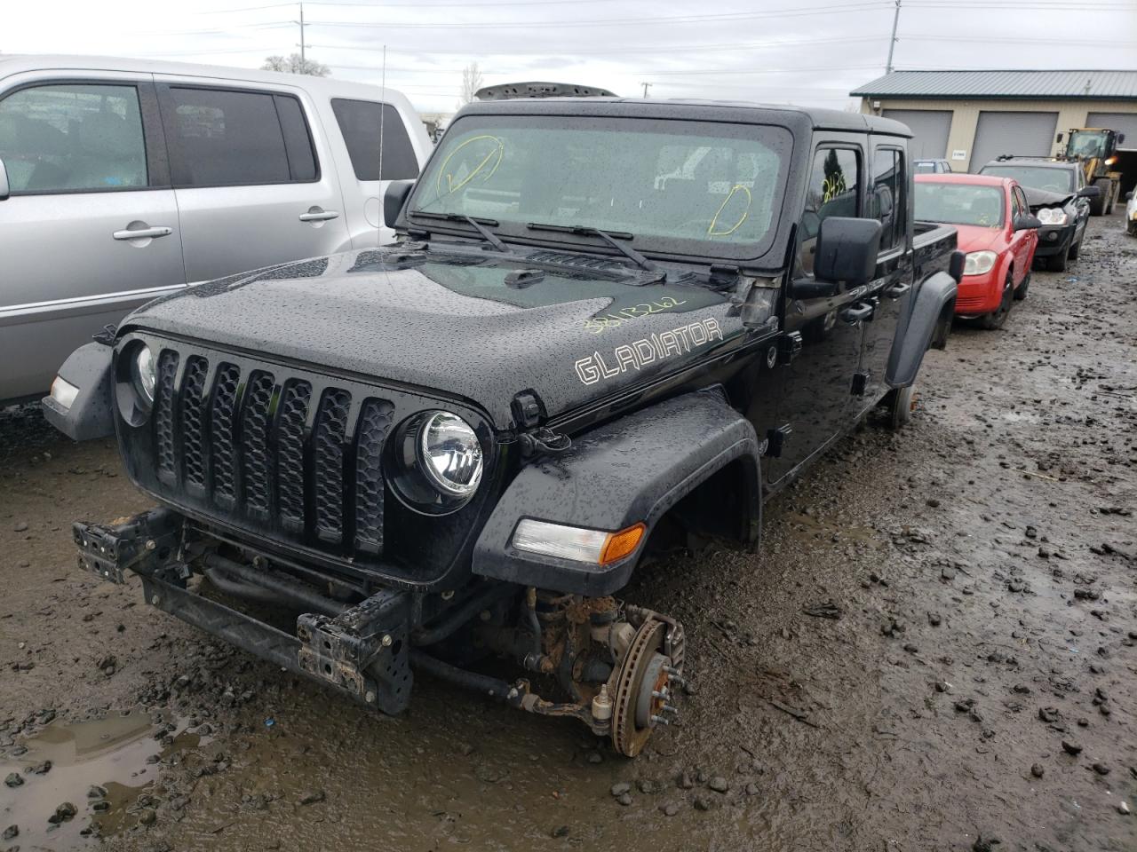 Photo 2 from auction – 2020 JEEP GLADIATOR with VIN 1C6HJTAG1LL123524