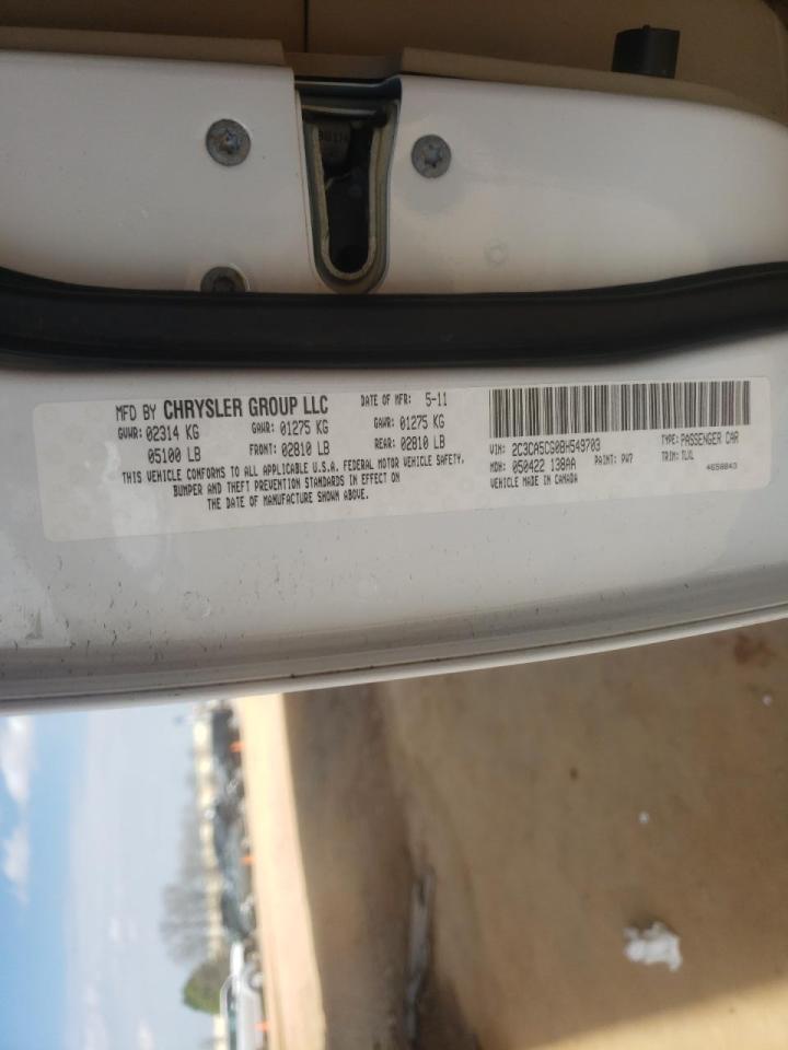 Photo 10 from auction – 2011 CHRYSLER 300 LIMITE with VIN 2C3CA5CG0BH549703