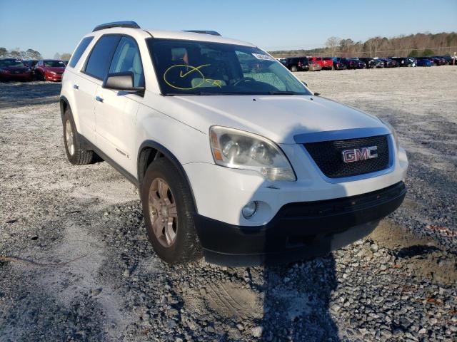 GMC ACADIA SLE 2008 with VIN 1GKER13718J307407 - Photo from auction