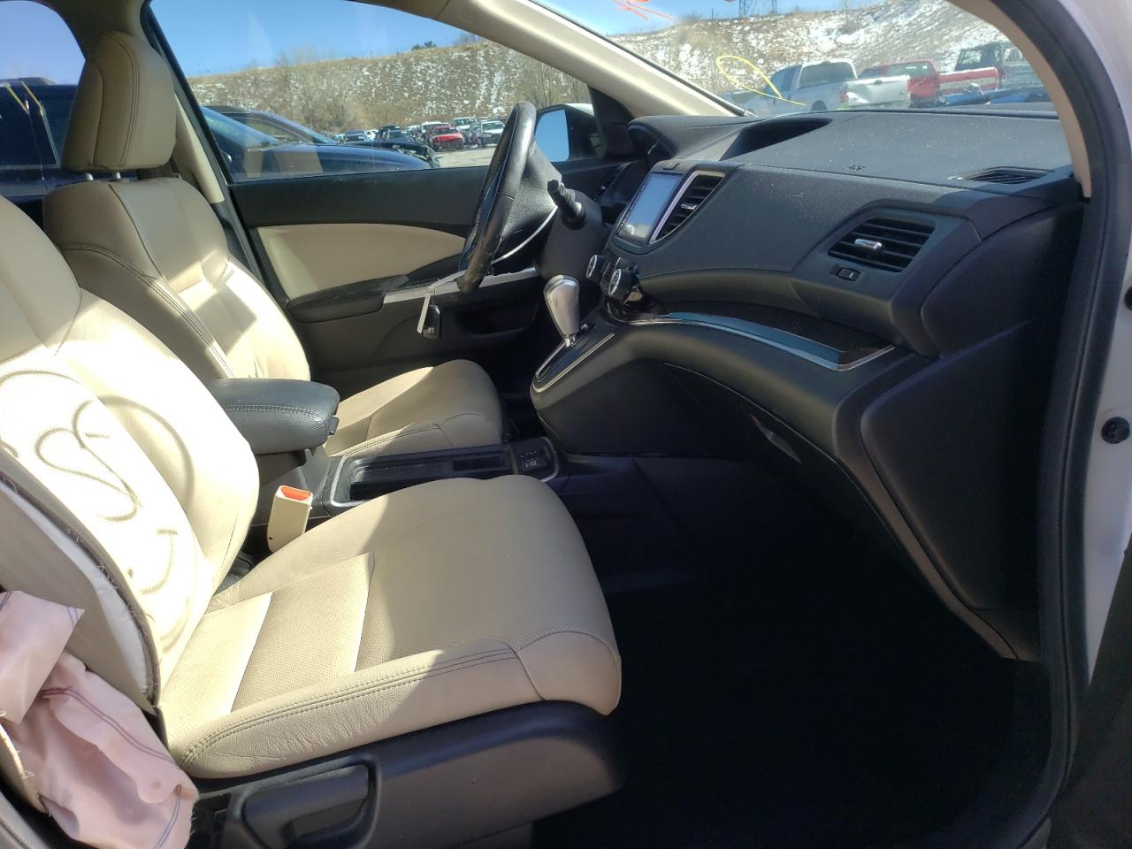 Photo 5 from auction – 2016 HONDA CR-V EXL with VIN 5J6RM4H76GL009583
