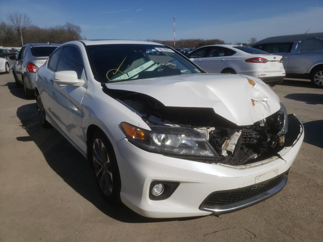 HONDA ACCORD EXL 2014 with VIN 1HGCT2B89EA009107 - Photo from auction
