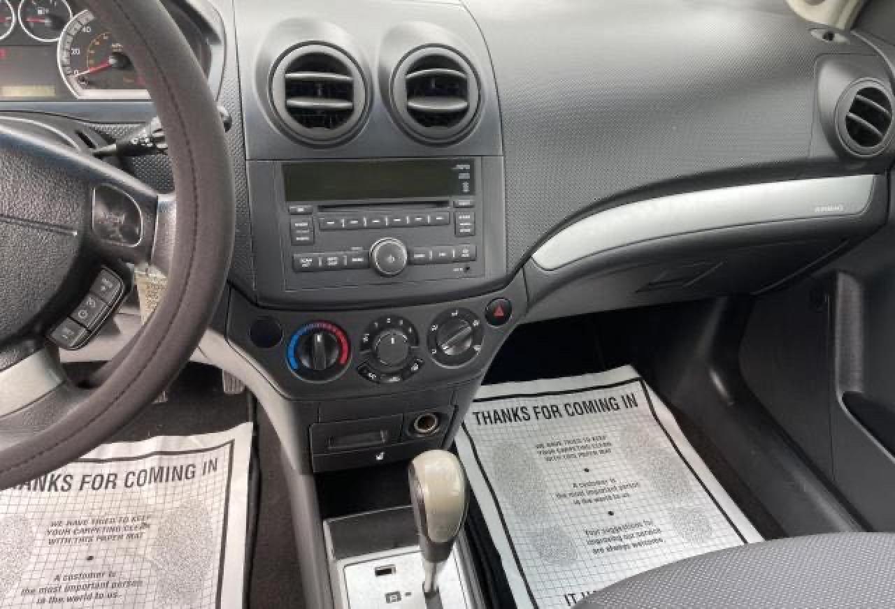 Photo 9 from auction – 2010 CHEVROLET AVEO LS with VIN KL1TD5DE4AB124919