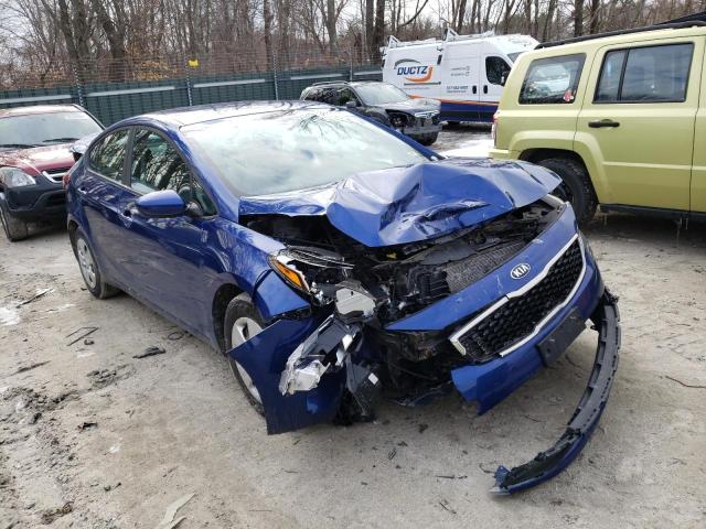 KIA FORTE LX 2017 with VIN 3KPFL4A70HE009952 - Photo from auction